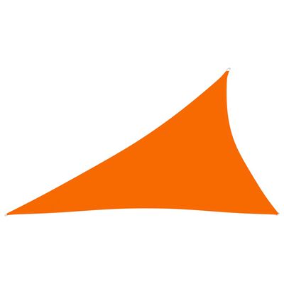 vidaXL Sonnensegel Oxford-Gewebe Dreieckig 4x5x6,4 m Orange