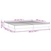 vidaXL Boxspringbettgestell Dunkelgrau 200x200 cm Stoff