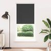vidaXL Verdunkelungsrollo 104,4 x 230 cm, Stoffbreite 100 cm, schwarz