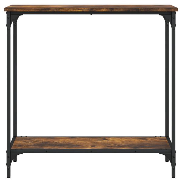vidaXL Konsolentisch R&auml;uchereiche 75x30,5x75 cm Holzwerkstoff