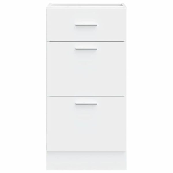vidaXL Unterschrank Lyon Wei&szlig; 40x46x81,5 cm Holzwerkstoff