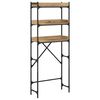 vidaXL Waschmaschinenregal mit Regal Artisan-Eiche 67 x 25 x 163 cm