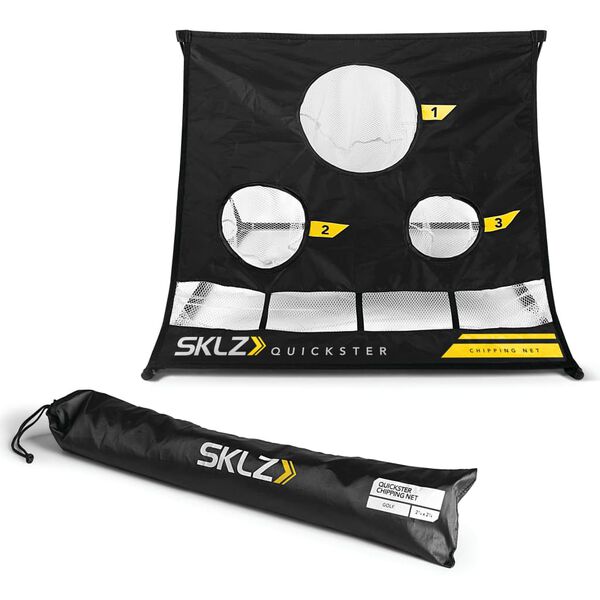 SKLZ Golf Chipping Net Quickster Schwarz und Wei&szlig;