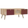 vidaXL Couchtisch mit Schubladen 80x40x35,5 cm Holzwerkstoff