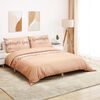 vidaXL Bettw&auml;sche-Set Rosa 135x200 cm Baumwolle
