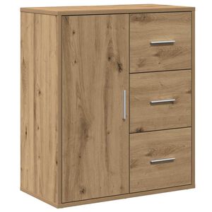 vidaXL Sideboard Artisan-Eiche 60 x 31 x 70 cm Holzwerkstoff