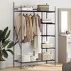 vidaXL Offener Kleiderschrank mit Regal mit Speicher