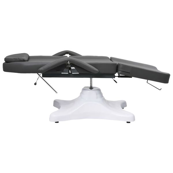 vidaXL Massagetisch Grau 180x62x(86,5-118) cm