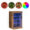vidaXL LED-Sideboard Altholz 41 x 37 x 67 cm Holzwerkstoff