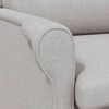 vidaXL Sessel Wolkengrau 76 x 94 x 102 cm Stoff