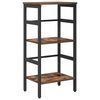 vidaXL B&uuml;cherregal 2 Ebenen 40 x 29,5 x 81 cm Holzwerkstoff