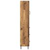 vidaXL Highboard Altholz 34,5 x 34 x 180 cm Holzwerkstoff