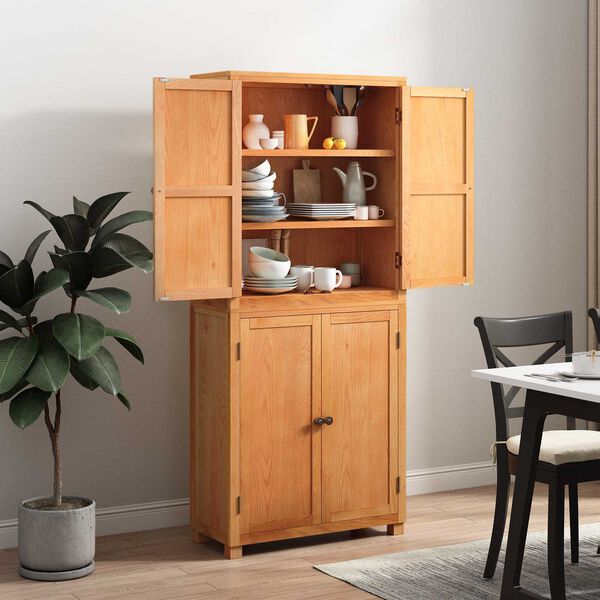 vidaXL Aufbewahrungsm&ouml;bel-Set mit Speicher mit T&uuml;r Braun Holzwerkstoff