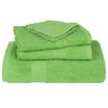 vidaXL Duscht&uuml;cher FROGN 4 Stk. Apfelgr&uuml;n 70x140 cm 360 g/m&sup2;