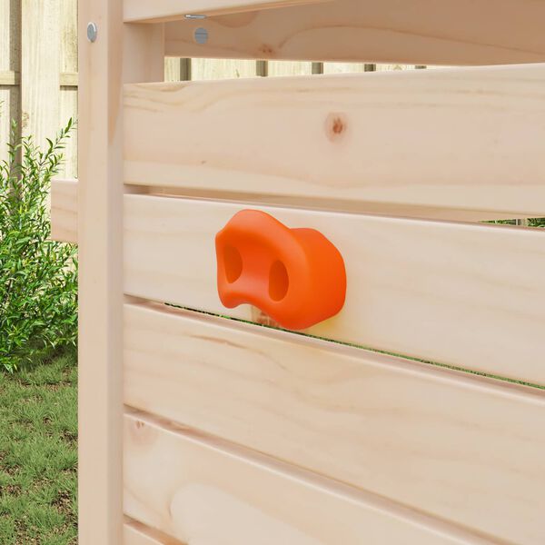 vidaXL Klettergriff 12 pcs Orange 100 x 67 x 43 mm PP