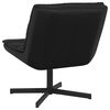 vidaXL Drehstuhl Schwarz 63 x 75 x 76 cm PU
