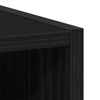 vidaXL H&auml;ngeschrank Schwarz Eichen-Optik 20 x 29,5 x 40 cm