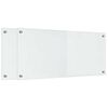 vidaXL Küchenrückwand Transparent 90 x 40 cm Gehärtetes Glas