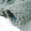 Kinder-Kapuzenjacke Teddy-Kunstpelz Minzgrün 92