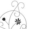 vidaXL Gartenzaun mit Schloss 3 pcs Schwarz 112 x 39,5 cm Stahl