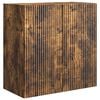 vidaXL Wandschrank 59 x 31 x 60 cm Holzwerkstoff R&auml;uchereiche