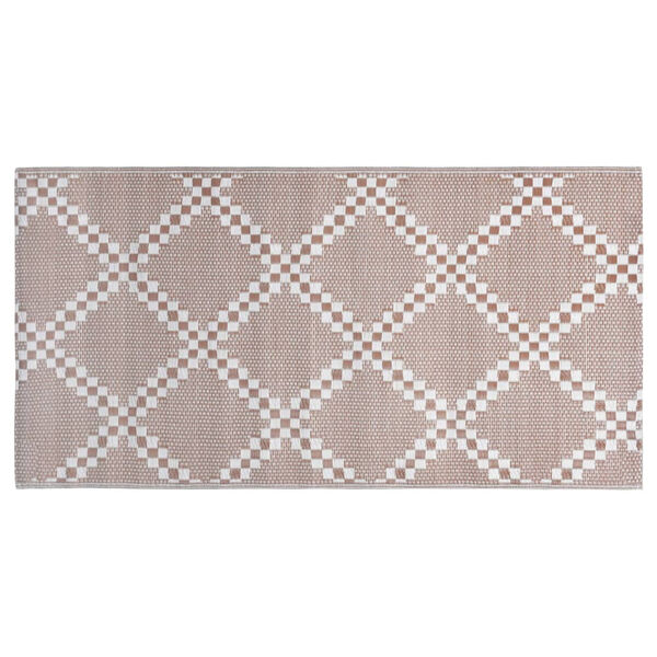 vidaXL Outdoor-Teppich ARAKIL Braun 190x290 cm PP