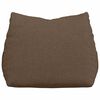 vidaXL R&uuml;ckenkissen Braun 45 x 20 x 35 cm Stoff