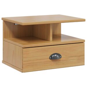 vidaXL Nachttisch HILL Honigbraun 40 x 31 x 27 cm Massives Kiefernholz