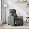 vidaXL Relaxsessel Elektrisch Dunkelgrau Stoff
