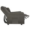 vidaXL 2-Sitzer Massagesessel mit Getränkehalter Dunkelgrau