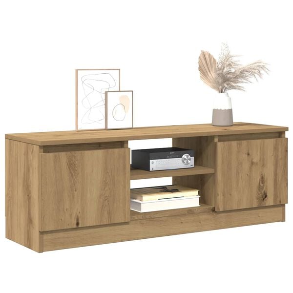 vidaXL TV-Schrank Artisan-Eiche 102x30x36 cm Holzwerkstoff