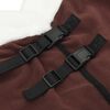 vidaXL Pferdedecke Volles Dunkelbraun 105 cm Polarfleece