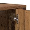 vidaXL Wandmontiertes TV-Regal Wandmontiert Altholz 100 x 34,5 x 40 cm