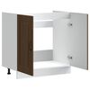 vidaXL Sp&uuml;lenunterschrank Kalmar Braun Eichen-Optik 80x46x81,5 cm