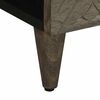 vidaXL Nachttische 2 St&uuml;ck Hellgrau 40x33x46 cm Massivholz Mango