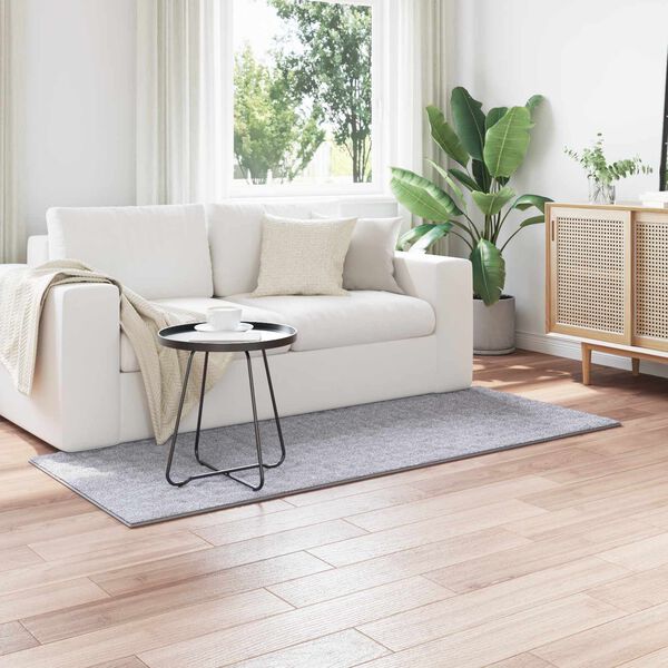 vidaXL Bereichsteppiche Rechtwinklig Grau 150 x 80 cm