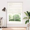 vidaXL Doppelrollo Marmorbeige 160x200cm Stoffbreite 155,9 cm Polyester