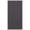 vidaXL TV-Schrank Grau 30,5x30x60 cm Holzwerkstoff