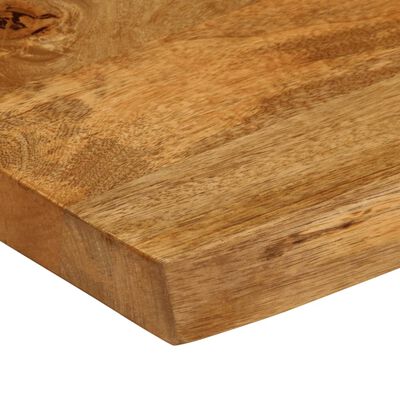 vidaXL Tischplatte mit Baumkante 110x60x2,5 cm Massivholz Mango