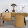 House Nordic Sitzbank Lyla 35x100x44 cm Senfgelb