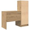 vidaXL Schreibtisch mit Schubladen 2 pcs Artisan-Eiche
