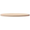 vidaXL Tischplatte 60x30x2,5 cm Massivholz Kiefer Oval