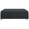 vidaXL M&ouml;belbezug Uni Schwarz 275 x 275 x 70 cm 600D
