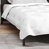 vidaXL Decken & Bettdecken Wei&szlig; 135 x 220 cm Polyester