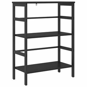vidaXL B&uuml;cherregal 2 Ebenen 60 x 29,5 x 81 cm Holzwerkstoff
