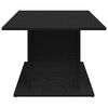 vidaXL Couchtisch Schwarz Eichen-Optik 102 x 55,5 x 40 cm