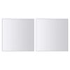 vidaXL 16-tlg. Spiegelfliesen-Set Verschiedene Formen Glas