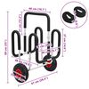 vidaXL SUP Trolley f&uuml;r 2 Surfbretter 90 kg Aluminium