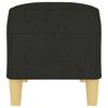 vidaXL Sitzbank Schwarz 100x35x41 cm Stoff
