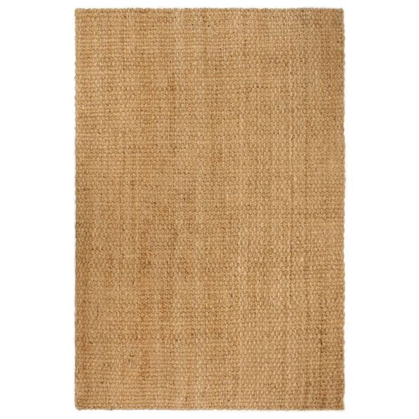 vidaXL Teppich Rechteckig Natur 180x250 cm Jute